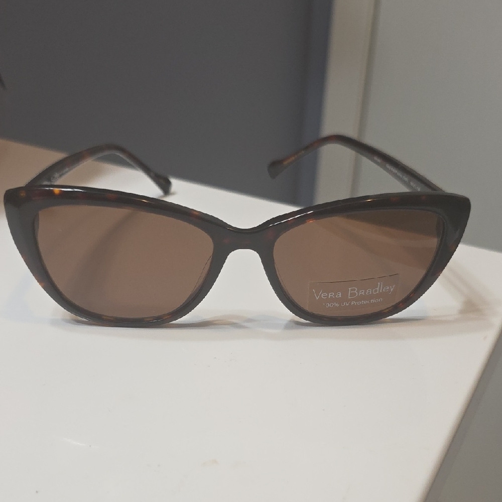 Vera Bradley Brown Cat-Eye Sunglasses